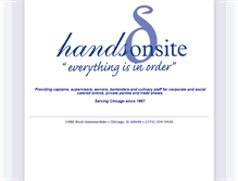 Tablet Screenshot of handsonsite.com